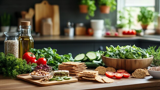 ingrediente proaspete pe masă